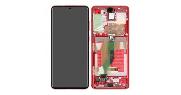 Pantalla LCD + Táctil Roja Samsung Galaxy S20 Plus