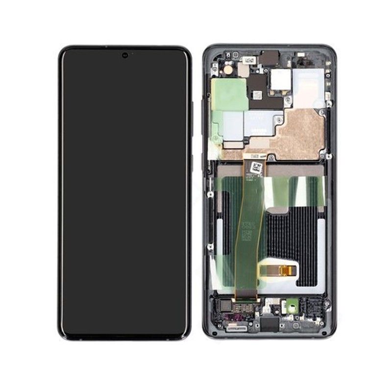 Pantalla LCD + Táctil Negra Samsung Galaxy S20 Ultra 5G