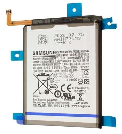 Batería del Samsung Galaxy Note 20