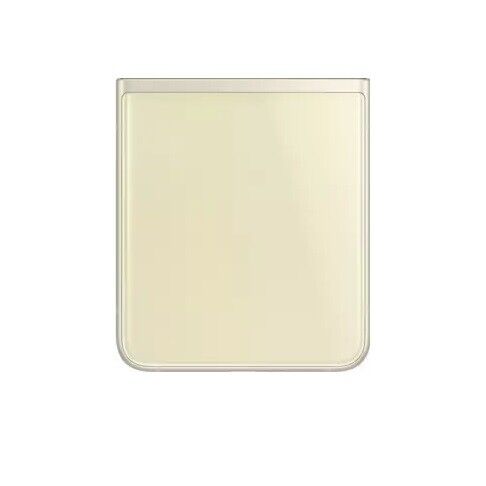 Funda trasera color crema para Samsung Galaxy Z Flip 3 5G