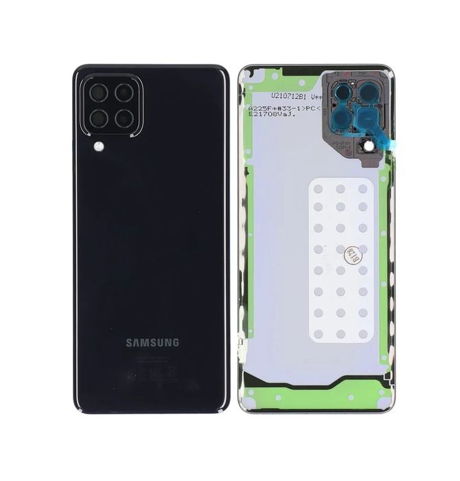 Carcasa trasera negra para Samsung Galaxy A22 4G