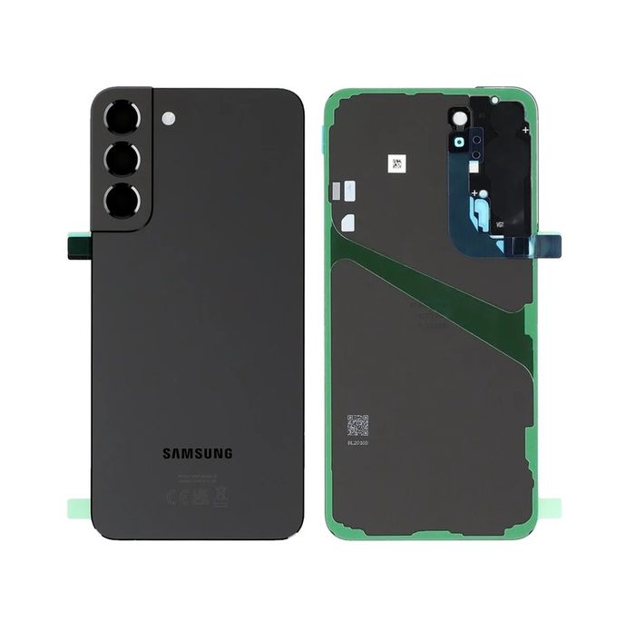 Carcasa trasera negra para Samsung Galaxy S22+