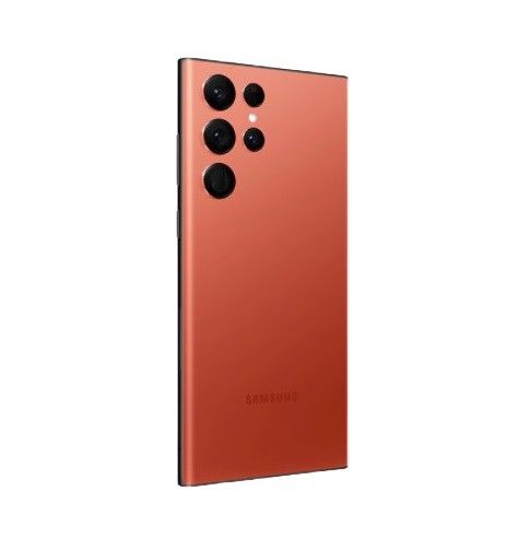 Carcasa trasera roja para Samsung Galaxy S22 Ultra 5G