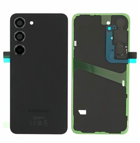 Carcasa trasera negra para Samsung Galaxy S23