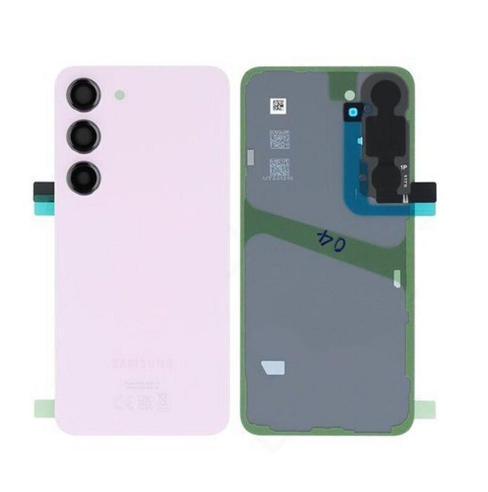 Carcasa trasera rosa para Samsung Galaxy S23