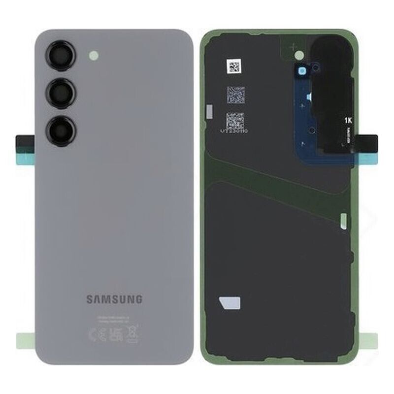 Carcasa trasera de grafito para Samsung Galaxy S23