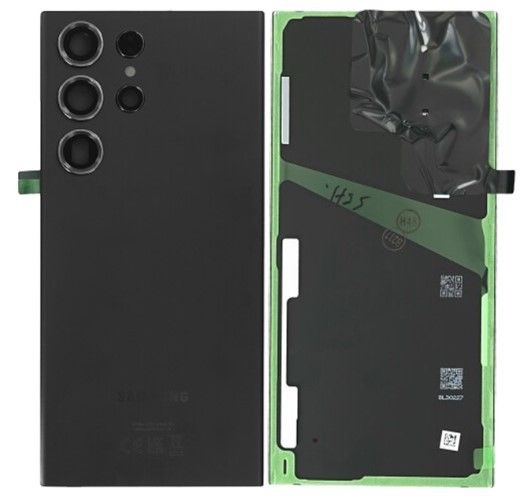 Carcasa trasera negra para Samsung Galaxy S23 Ultra