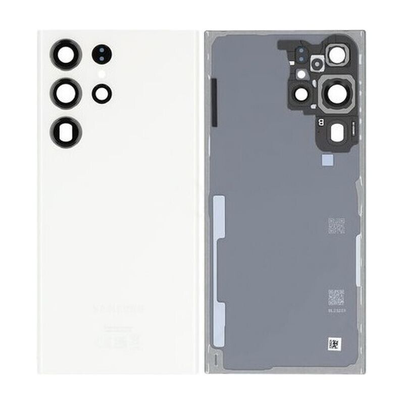 Carcasa trasera beige para Samsung Galaxy S23 Ultra
