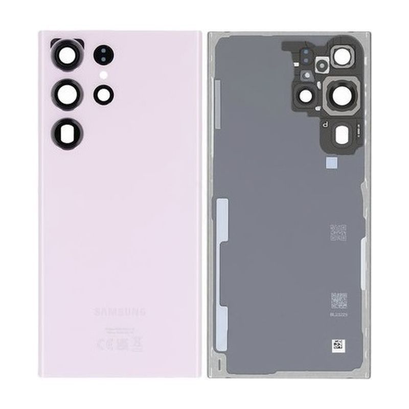Carcasa trasera rosa para Samsung Galaxy S23 Ultra