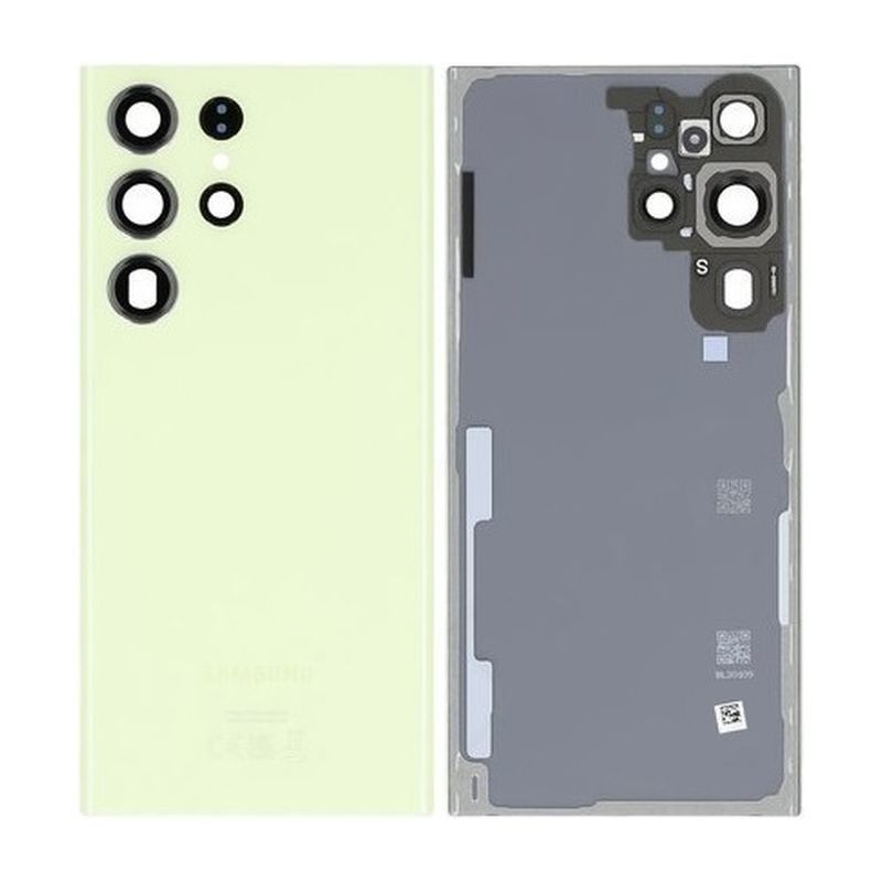 Carcasa trasera color lima para Samsung Galaxy S23 Ultra
