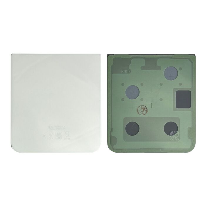 Funda trasera beige para Samsung Galaxy Z Flip 5