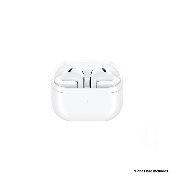 Estuche/cargador blanco para Samsung Galaxy Buds3