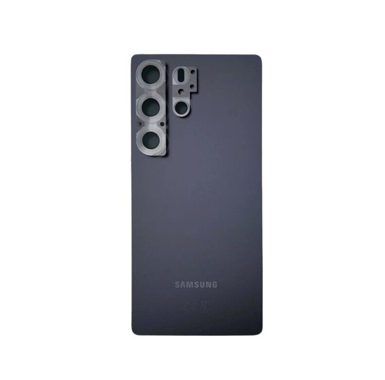 Carcasa trasera negra mate para Samsung Galaxy S25 Ultra 5G