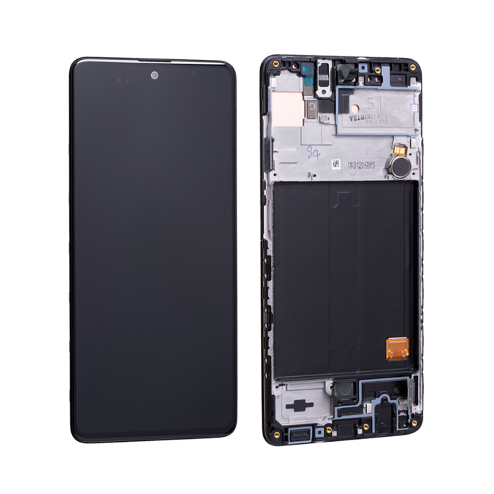 LCD Display Screen + Touch Preto Samsung Galaxy A51