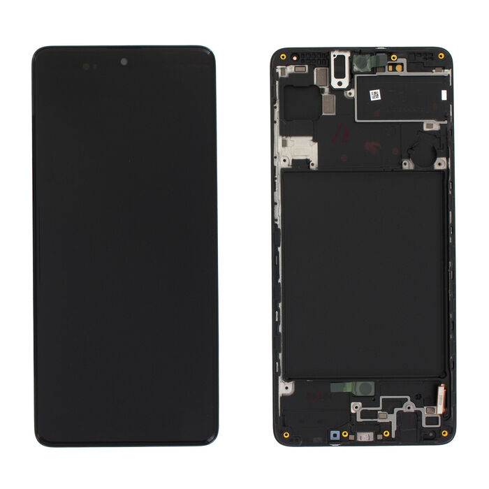 LCD Display Screen + Touch Preto Samsung Galaxy A71