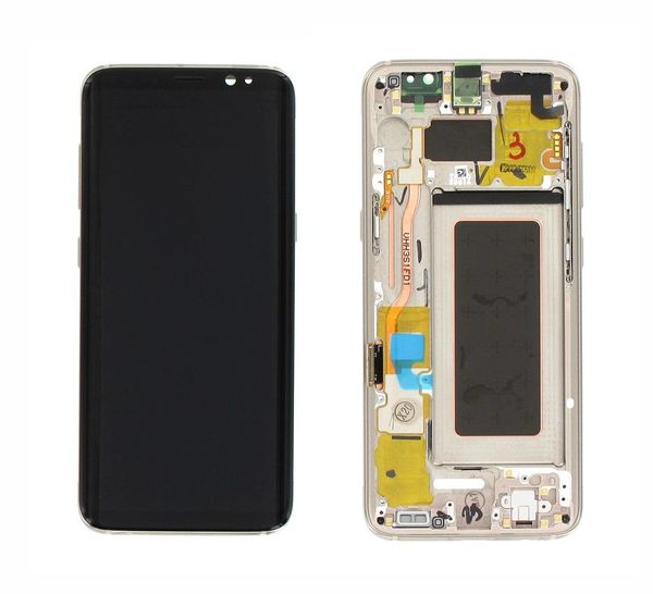 Pantalla LCD + Táctil Dorada Samsung Galaxy S8