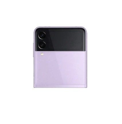 Carcasa trasera/cámara morada/rosa para Samsung Galaxy Z Flip 3 5G