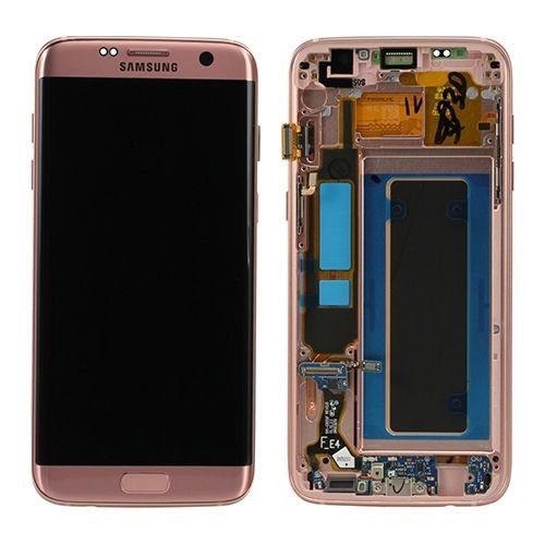 Pantalla LCD + Táctil Rosa Samsung Galaxy S7 edge