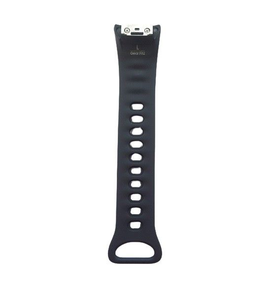 Correa negra con agujero en forma de L para Samsung Gear Fit 2