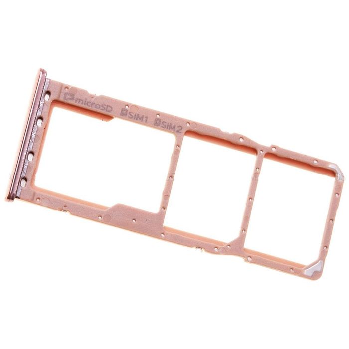 Bandeja/soporte para tarjeta SIM dorada para Samsung Galaxy A7 (2018)