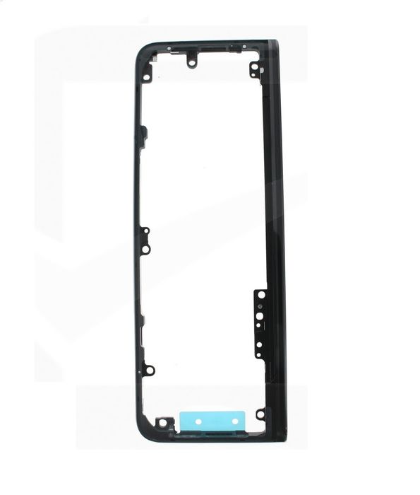 Samsung Galaxy Z Fold con marco metálico frontal negro