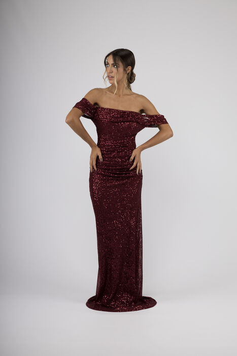 Vestido Comprido Sereia em Lantejolas