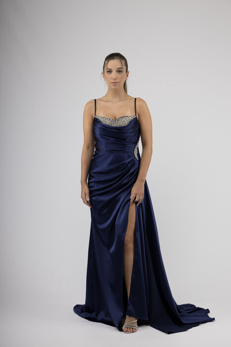 Vestido Comprido em Cetim