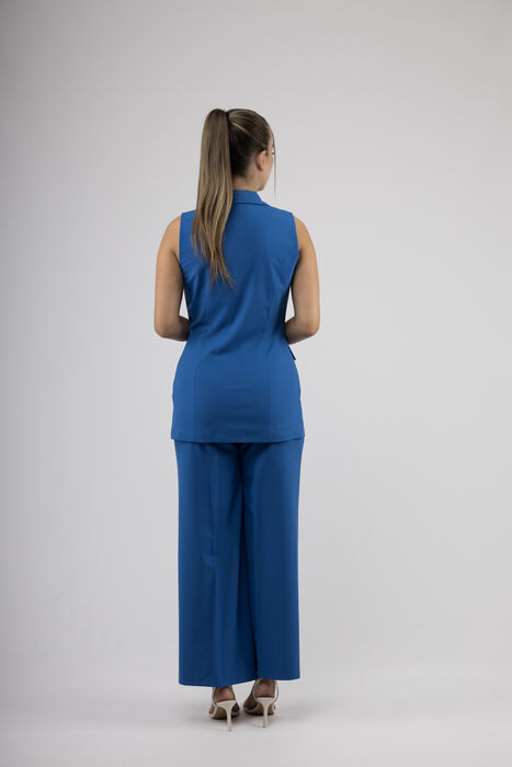 Conjunto de Calça e Colete sem Mangas