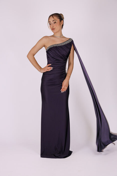 Vestido Comprido em Cetim