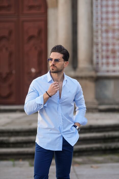 Camisa Oxford