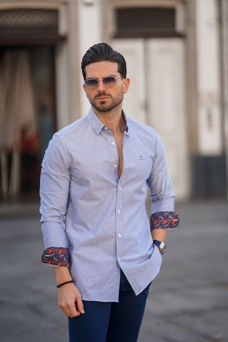 Camisa Oxford com Forro