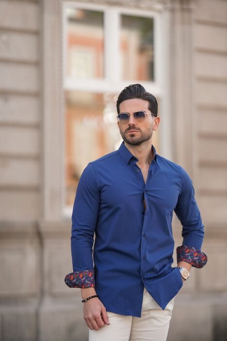 Camisa de Popelina com Forro