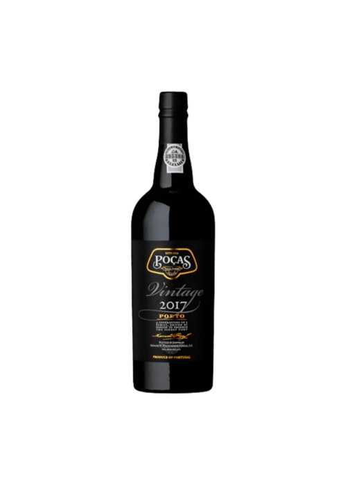 Garrafa de Poças Vintage 2017, Vinho do Porto do Douro