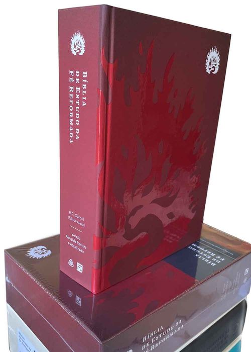 Bíblia de Estudo da Fé Reformada | 2a. Ed. Capa Dura Vinho + Box