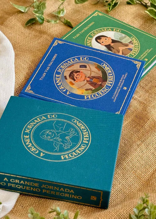 A Grande Jornada do Pequeno Peregrino - Tyler Van Halteren (Box com Parte I e Il - Capa Dura)