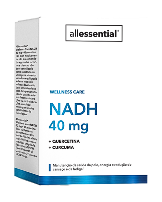 NADH + Quercetina + Curcuma 60 caps. (Wellness Care)