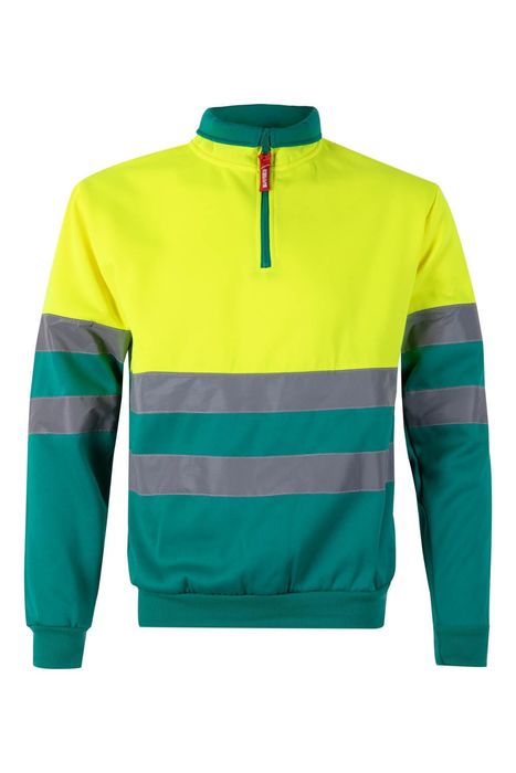 Sweatshirt Bicolor de Alta Visibilidade