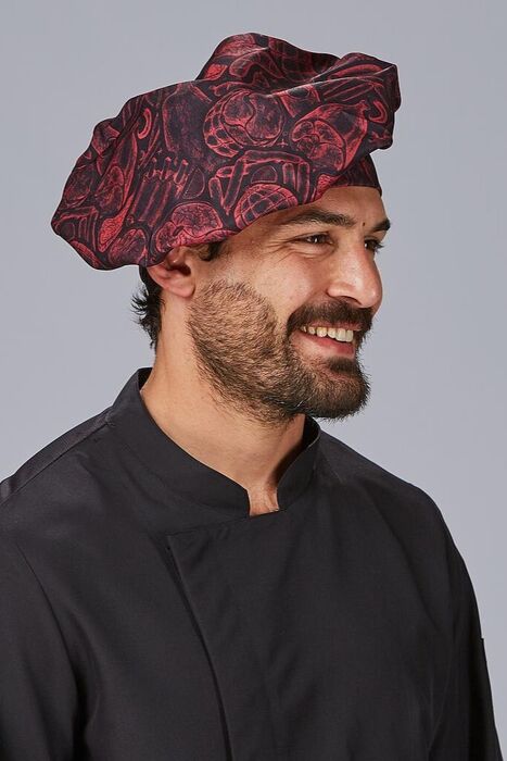 Chapéu de Chef Estampado com Velcro