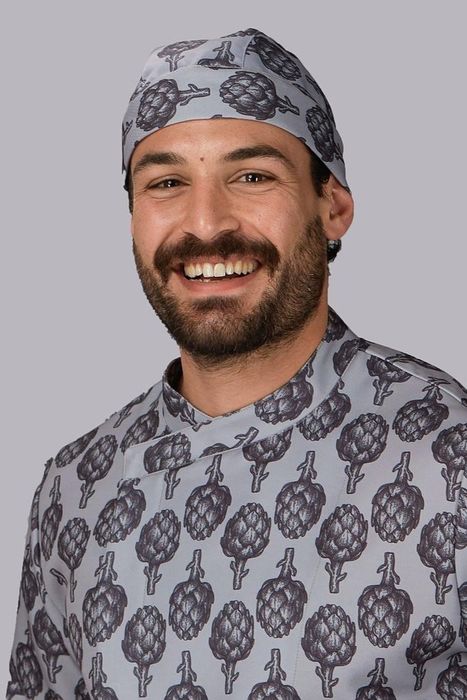 Bandana Pirata em Algodão Estampado