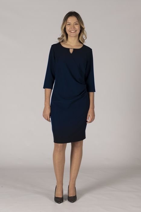 Vestido Drapeado Trivial