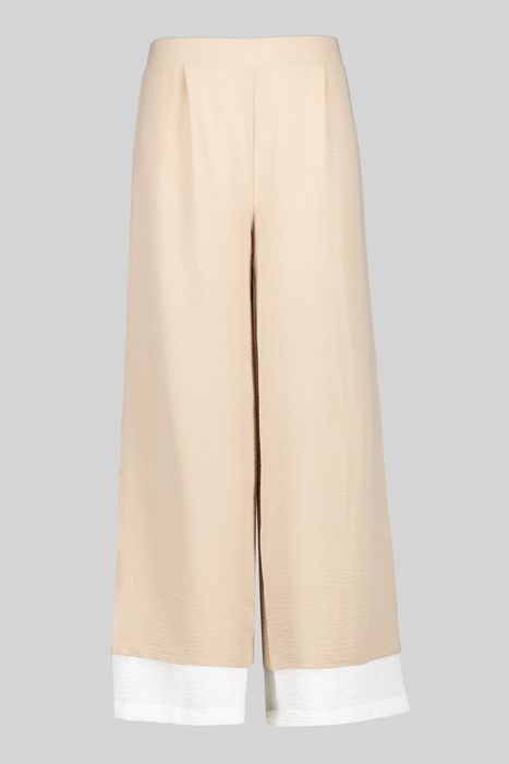 Calças Culotte Duplas em Bambula