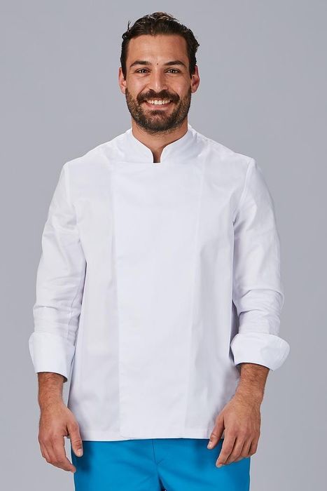 Jaleca Cozinha Unissexo Mejia em Sarja e Aerosilver