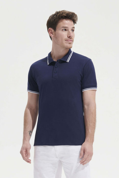 Polo Bicolor para Homem