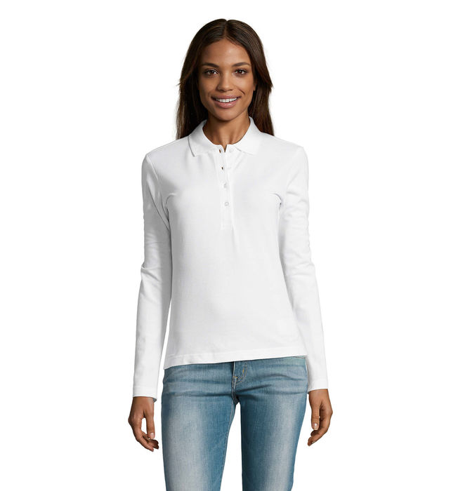Polo de Manga Comprida para Senhora