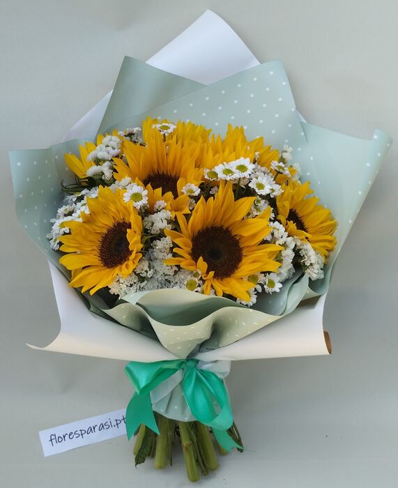bouquet de girassóis