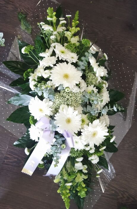 Palma de flores para funeral