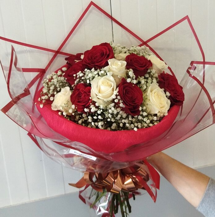 Bouquet de rosas clássico