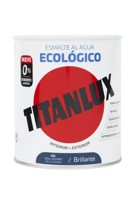 ESMALTE ECOLOGICO BRILHANTE 3/4LT