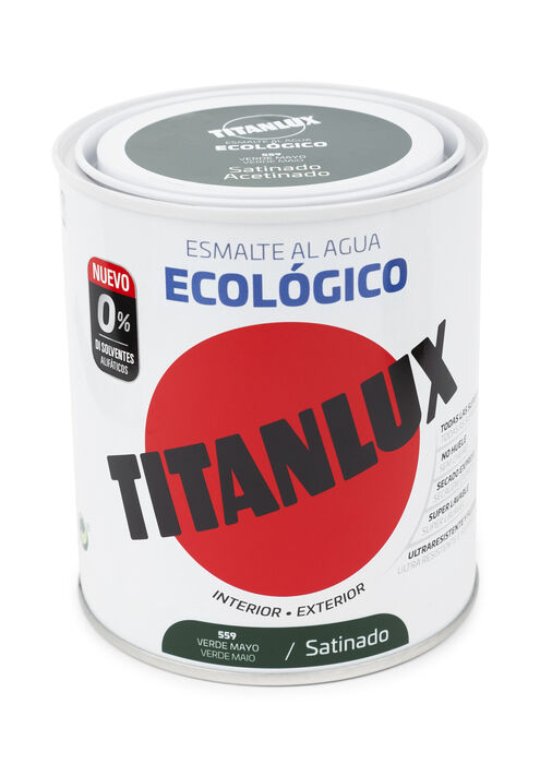 ESMALTE ECOLOGICO ACETINADO 3/4LT