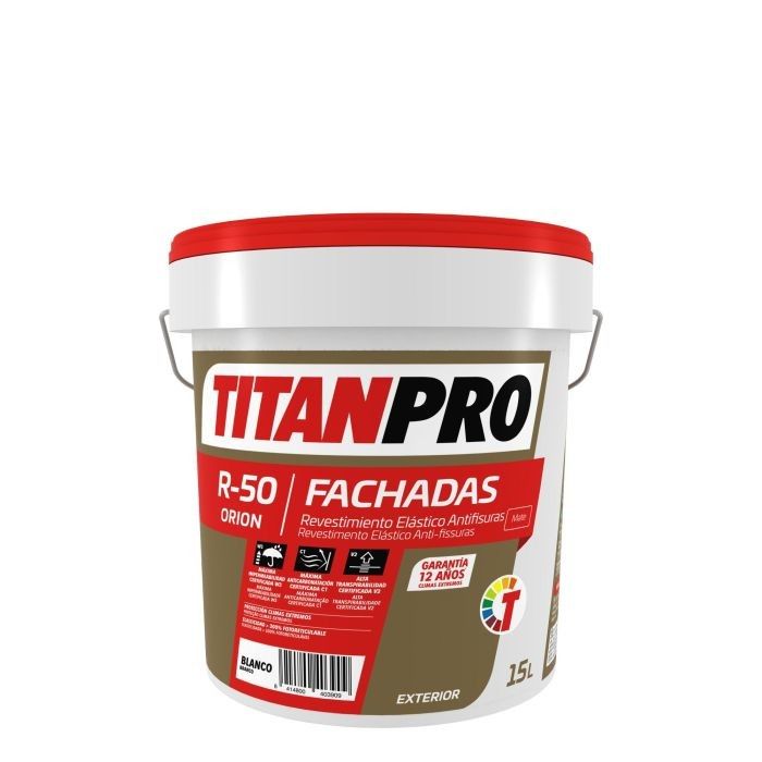 TINTA REVISTIMENTO ELASTICO BRANCO MATE R-50 15L